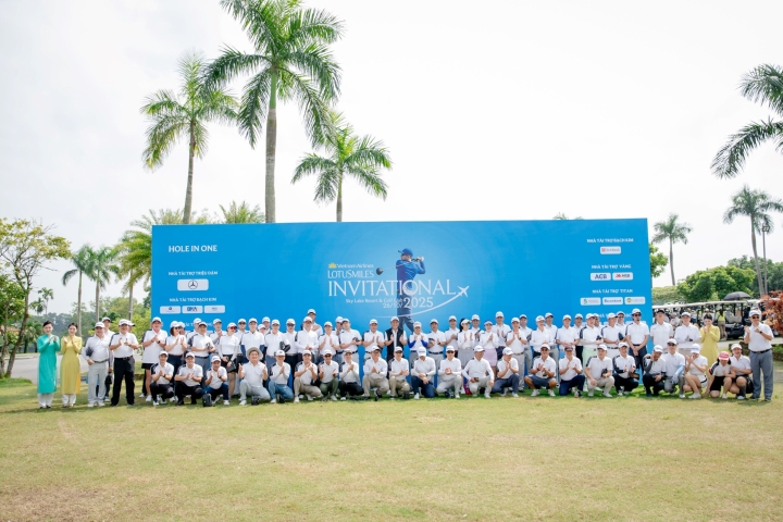 Long Giang Land đồng hành cùng “Vietnam Airlines Lotusmiles Invitational 2025” – Lan tỏa giá trị kết nối và sẻ chia
